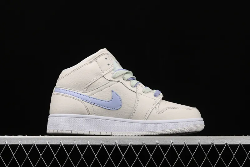 All categories Air Jordan Jordan series basketball shoes Air Jordan 1 Mid Air Jordan 1 Ret High AJ1 Joe 1 rice white mandarin duck hook 555112-035
